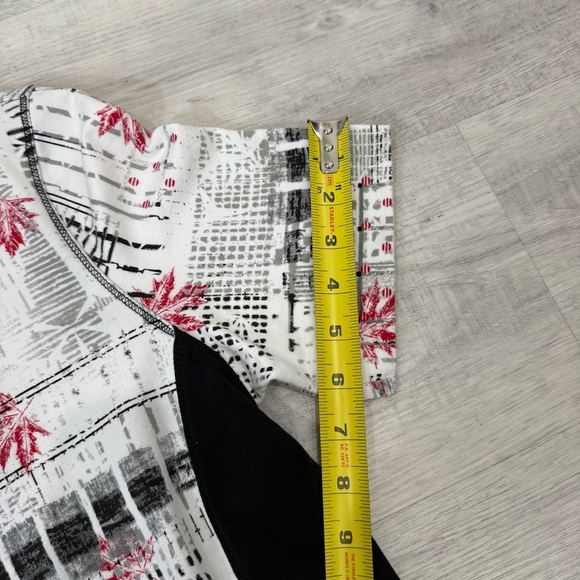 Northern Reflections Fitted Full Zip Autumn Canadian Short Sleeve Shirt Size M - Picture 12 of 17